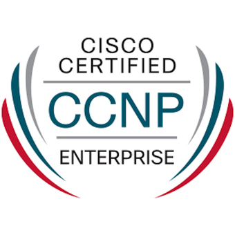 Cisco CCNP Enterprise badge