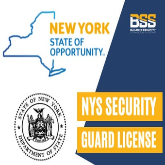 New York State security or fire alarm installer credential